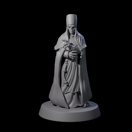 The Undead Abbess Miniature for Dungeons and Dragons, Pathfinder or other TTRPGs