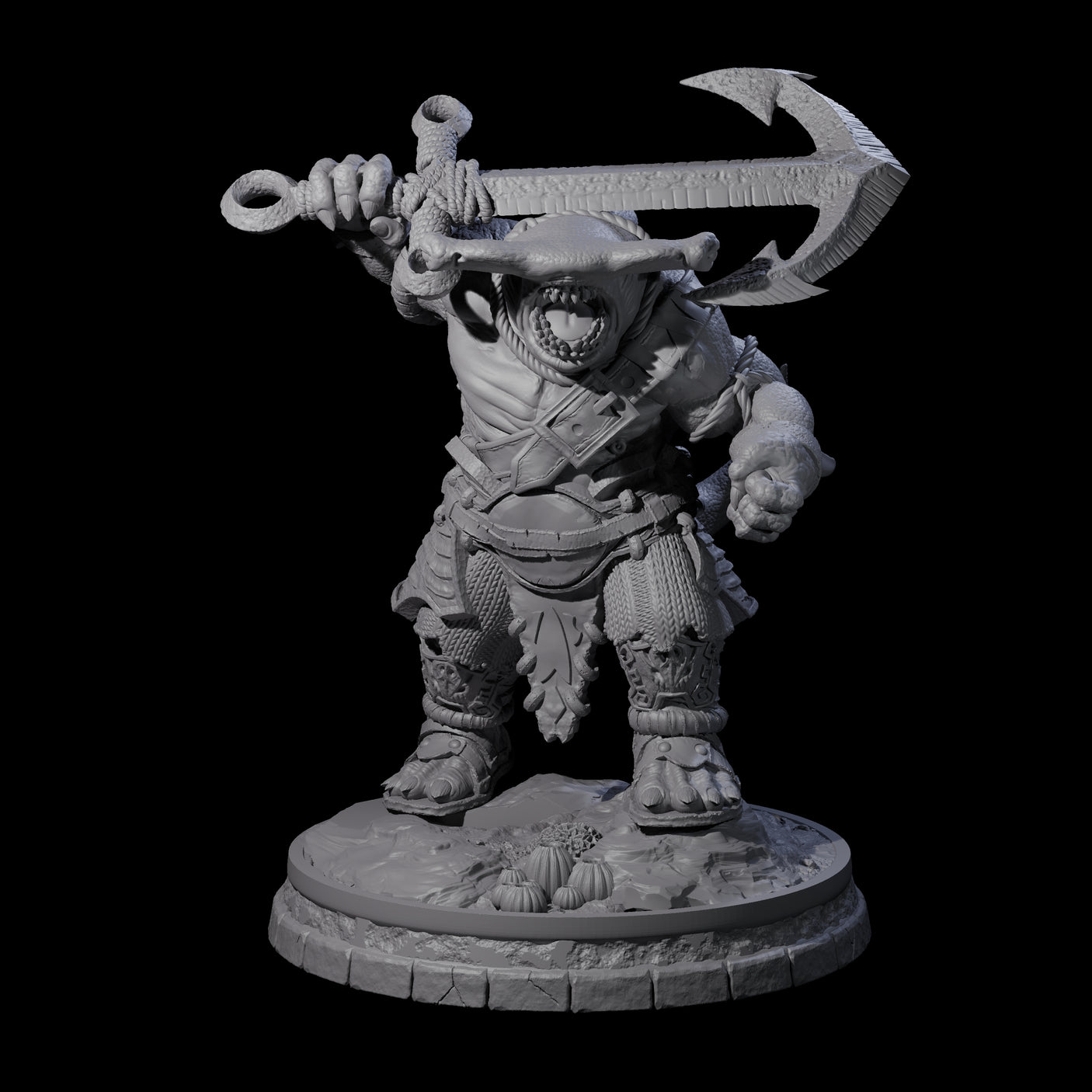 The Undertow Tribe - 15 Sharkin Miniature for Dungeons and Dragons, Pathfinder or other TTRPGs