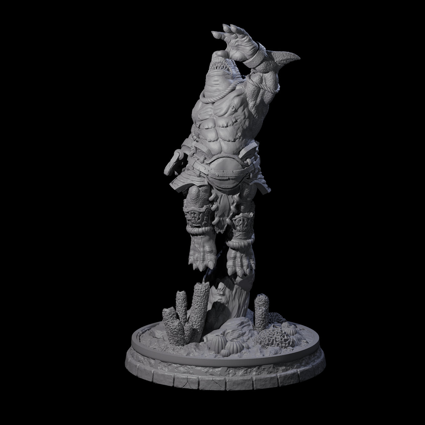 The Undertow Tribe - 15 Sharkin Miniature for Dungeons and Dragons, Pathfinder or other TTRPGs