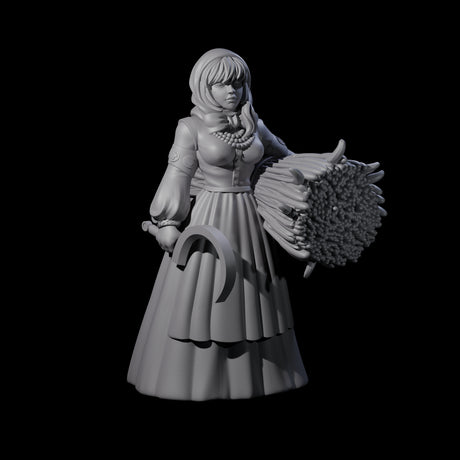 The Villagers Miniature for Dungeons and Dragons, Pathfinder or other TTRPGs