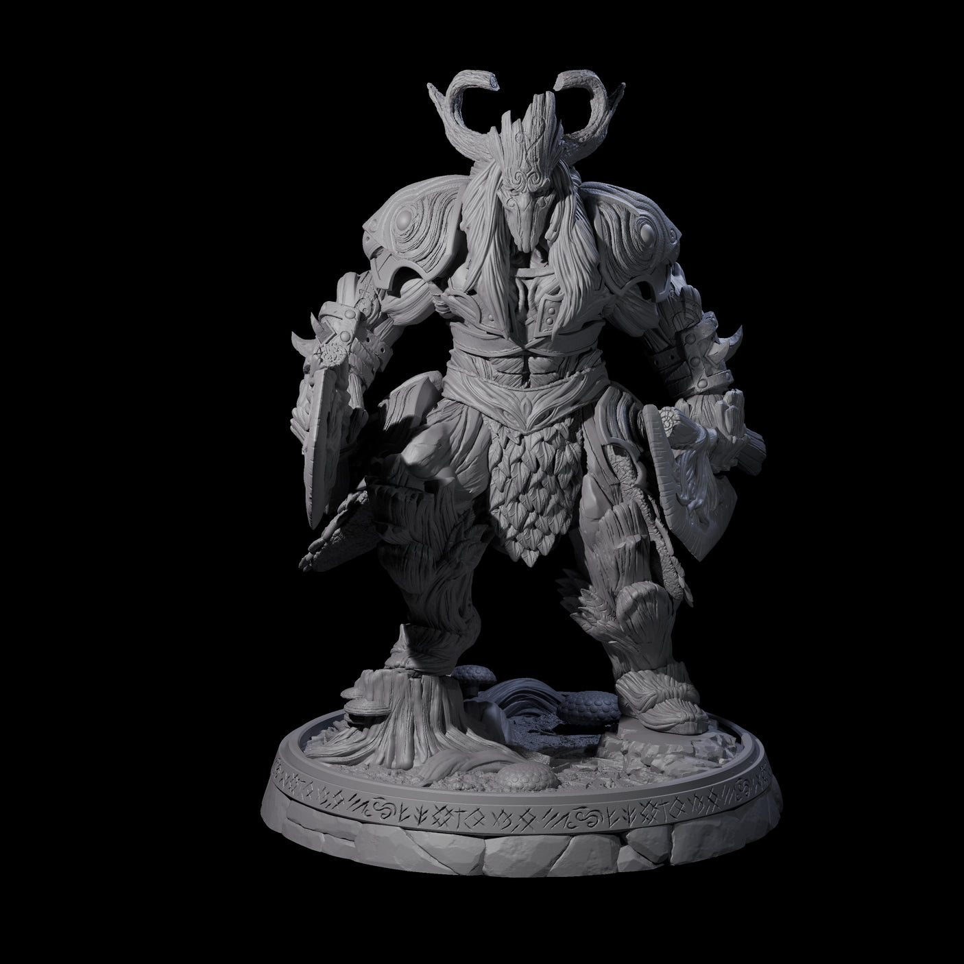 The Walkers of the Forest Miniature for Dungeons and Dragons, Pathfinder or other TTRPGs
