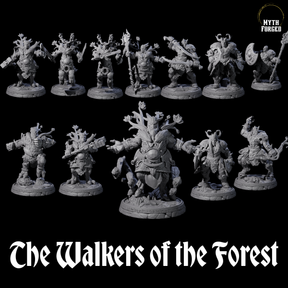 The Walkers of the Forest Miniature for Dungeons and Dragons, Pathfinder or other TTRPGs