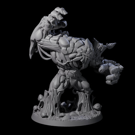 Thick Armoured Treant Miniature for Dungeons and Dragons, Pathfinder or other TTRPGs