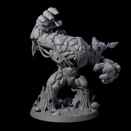 Thick Armoured Treant Miniature for Dungeons and Dragons, Pathfinder or other TTRPGs