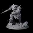 Thick Ogre B Miniature for Dungeons and Dragons, Pathfinder or other TTRPGs
