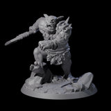Thick Ogre B Miniature for Dungeons and Dragons, Pathfinder or other TTRPGs
