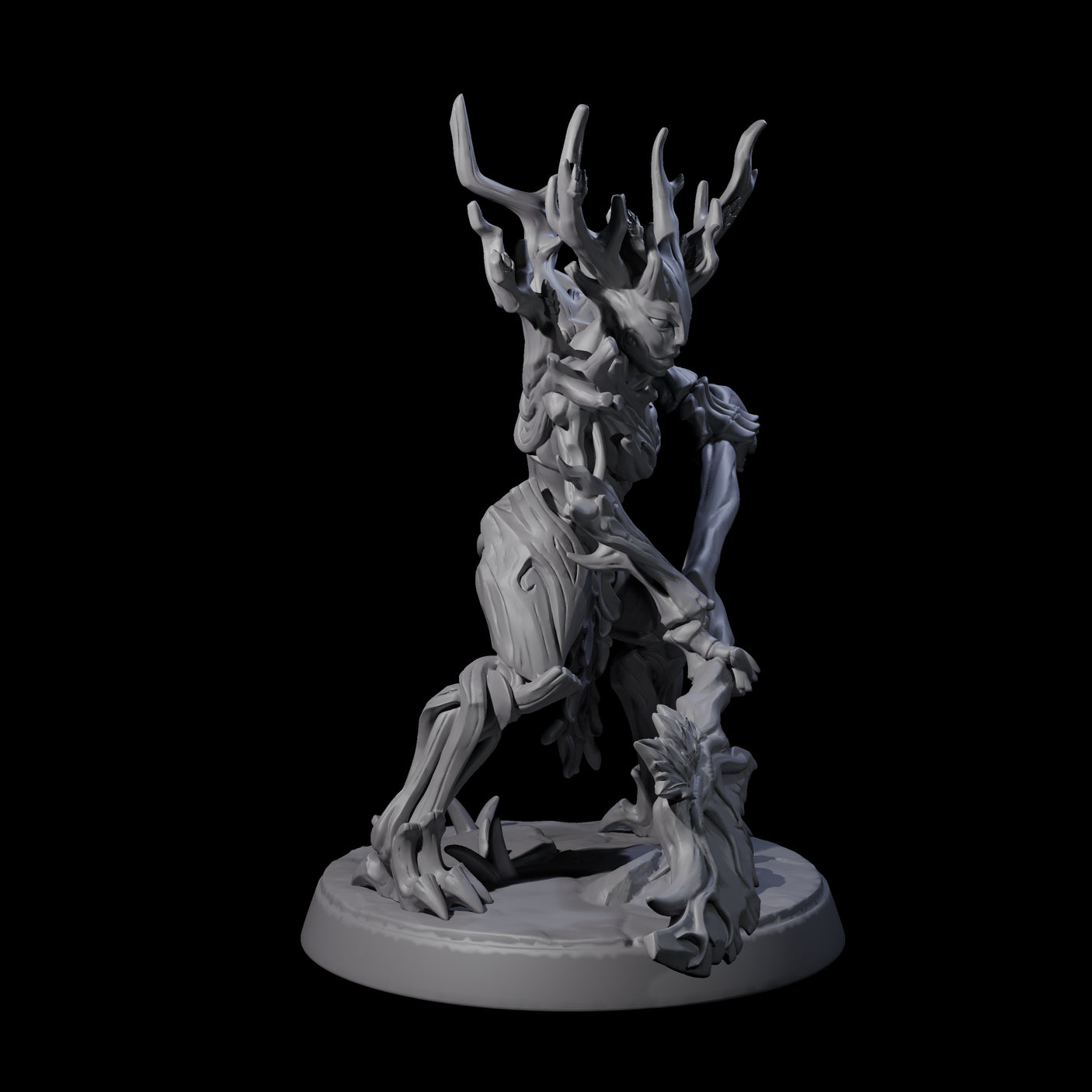 Thorny Twig Blight C Miniature for Dungeons and Dragons, Pathfinder or other TTRPGs