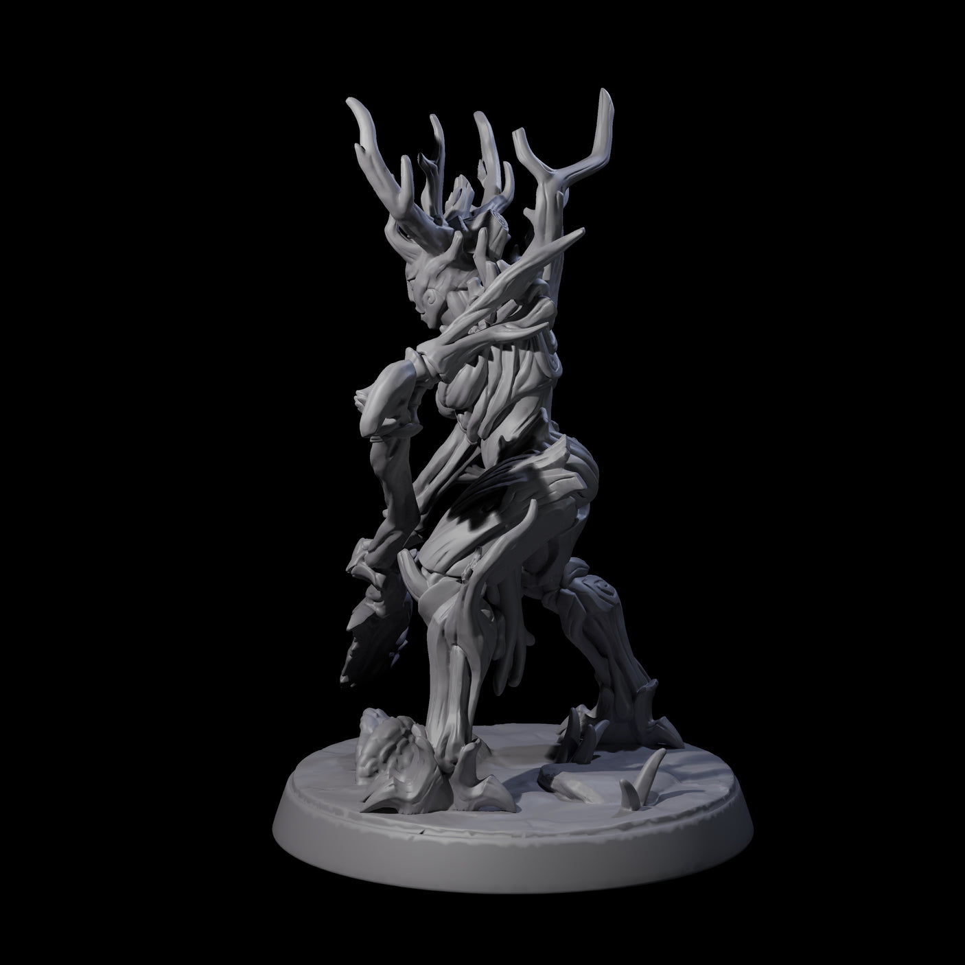 Thorny Twig Blight C Miniature for Dungeons and Dragons, Pathfinder or other TTRPGs