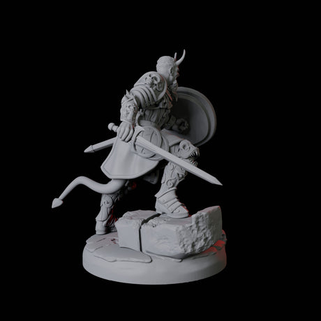 Threatening Bearded Devil A Miniature for Dungeons and Dragons, Pathfinder or other TTRPGs