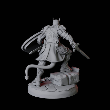 Threatening Bearded Devil A Miniature for Dungeons and Dragons, Pathfinder or other TTRPGs