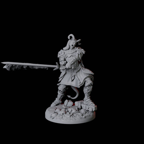 Threatening Bearded Devil B Miniature for Dungeons and Dragons, Pathfinder or other TTRPGs