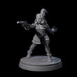Threatening Flapper Miniature for Dungeons and Dragons, Pathfinder or other TTRPGs