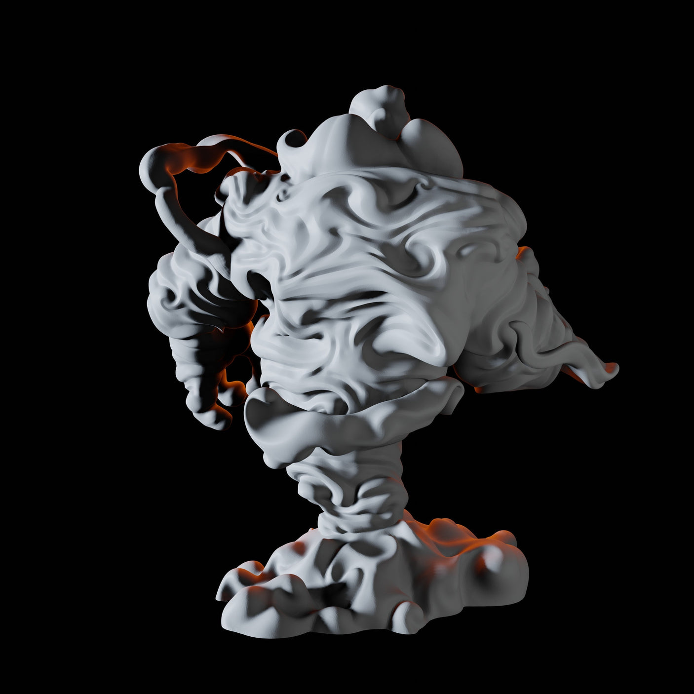 Three Air Elementals Miniature for Dungeons and Dragons, Pathfinder or other TTRPGs