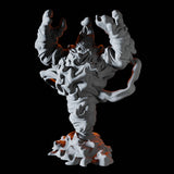 Three Air Elementals Miniature for Dungeons and Dragons, Pathfinder or other TTRPGs
