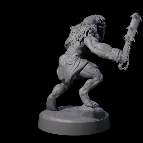 Three Ape-like Bugbears Miniature for Dungeons and Dragons, Pathfinder or other TTRPGs