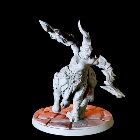 Three Armoured Centaurs Miniature for Dungeons and Dragons, Pathfinder or other TTRPGs