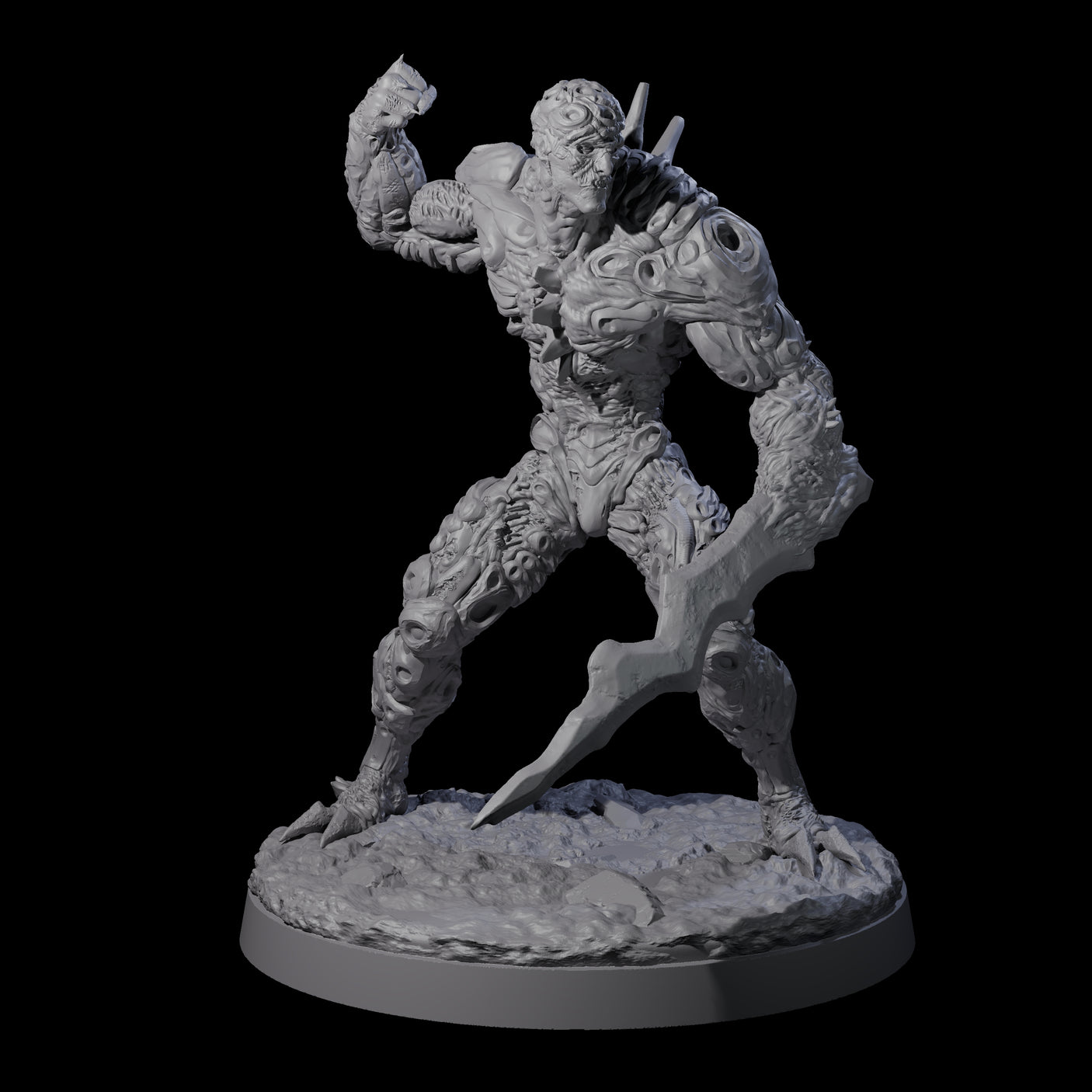 Three Barky Hive Guardians Miniature for Dungeons and Dragons, Pathfinder or other TTRPGs