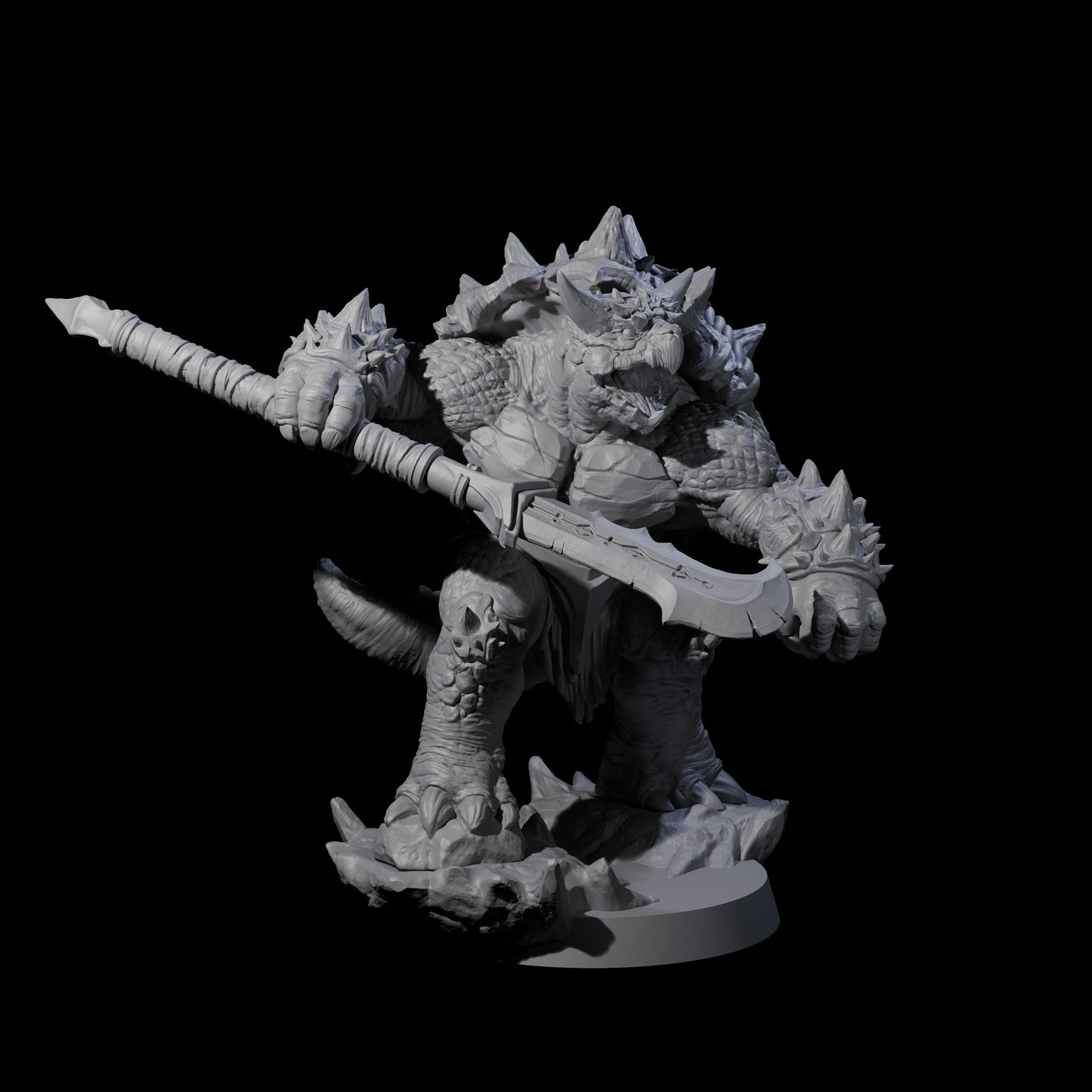 Three Beefy Tortle Warriors Miniature for Dungeons and Dragons, Pathfinder or other TTRPGs