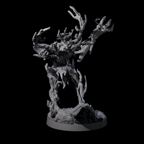 Three Blighted Treant Stalkers Miniature for Dungeons and Dragons, Pathfinder or other TTRPGs