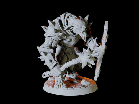 Three Bugbears Miniature for Dungeons and Dragons, Pathfinder or other TTRPGs