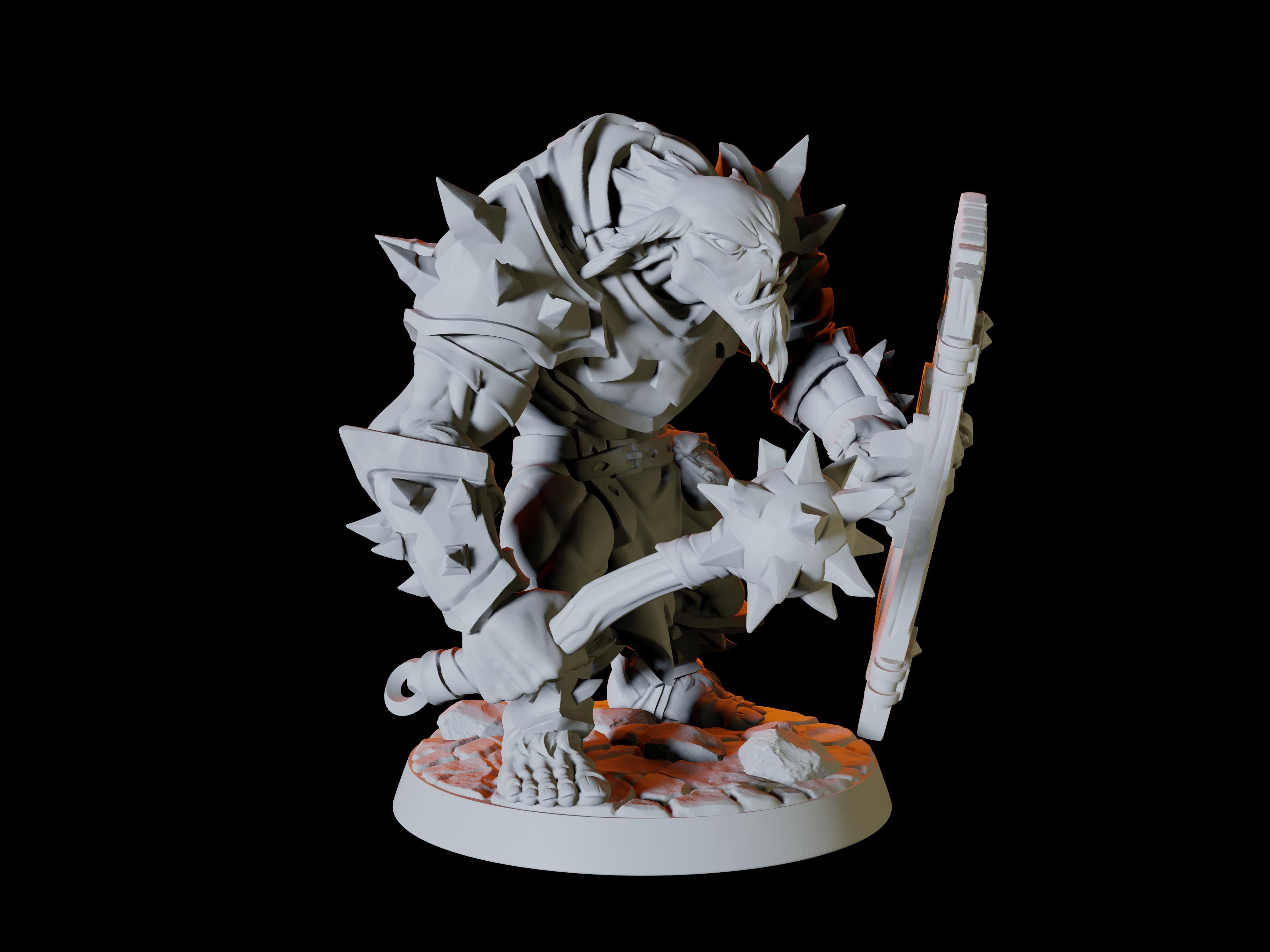 Three Bugbear Miniatures for Dungeons and Dragons - Myth Forged