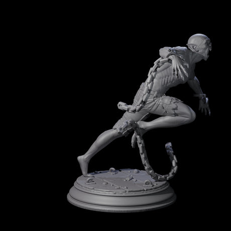 Three Chained Vampire Thralls Miniature for Dungeons and Dragons, Pathfinder or other TTRPGs