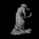 Three Crouching Mind Flayer Warriors Miniature for Dungeons and Dragons, Pathfinder or other TTRPGs