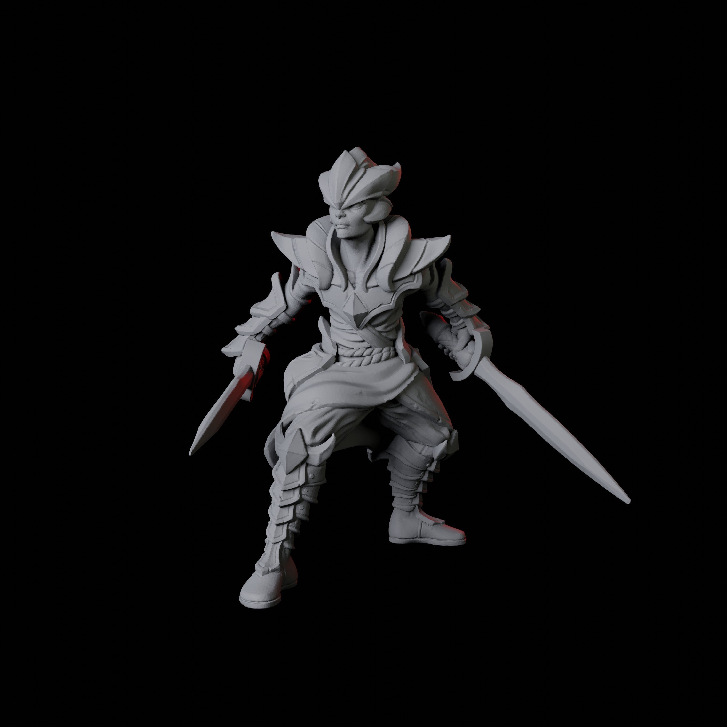 Three Cultists Miniature for Dungeons and Dragons