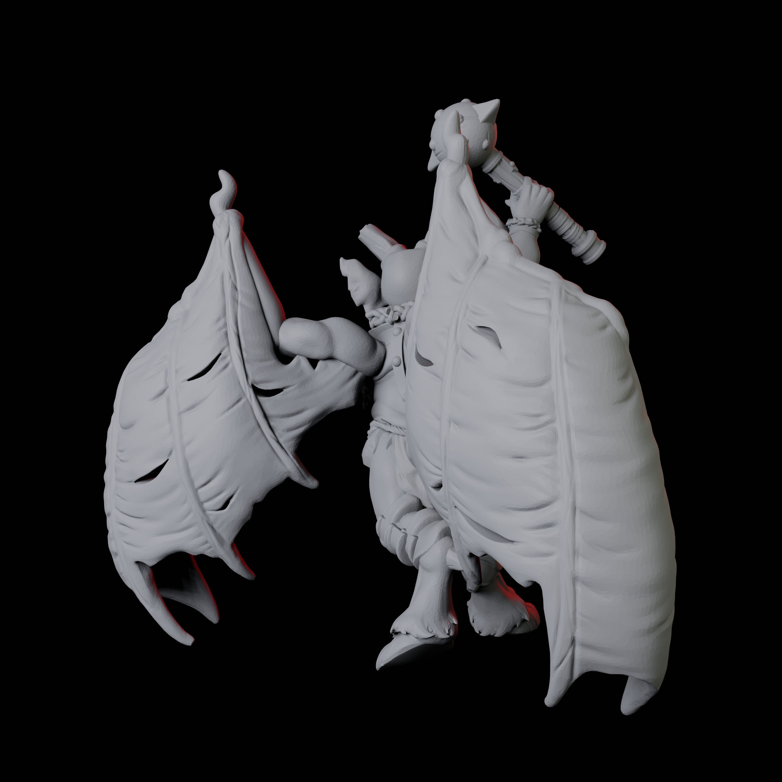 Three Cunning Flying Imps Miniature for Dungeons and Dragons, Pathfinder or other TTRPGs