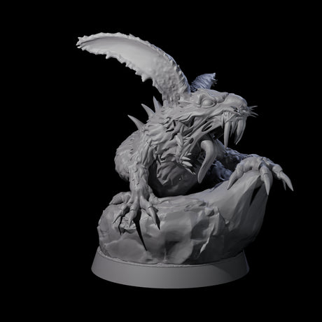Three Cursed Wererabbits Miniature for Dungeons and Dragons, Pathfinder or other TTRPGs