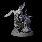 Three Cursed Wererabbits Miniature for Dungeons and Dragons, Pathfinder or other TTRPGs