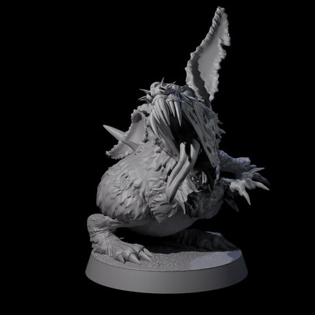 Three Cursed Wererabbits Miniature for Dungeons and Dragons, Pathfinder or other TTRPGs