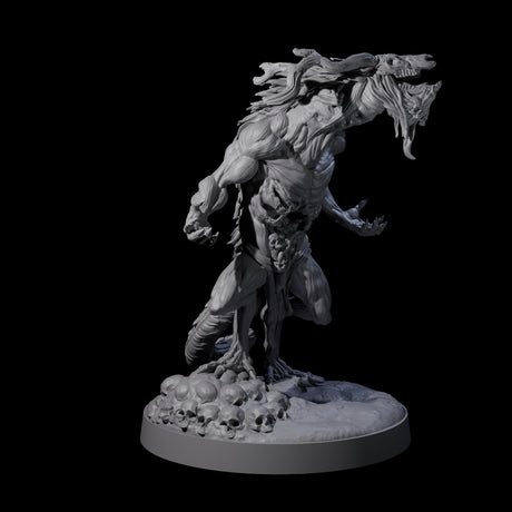 Three Death Wendigos Miniature for Dungeons and Dragons, Pathfinder or other TTRPGs