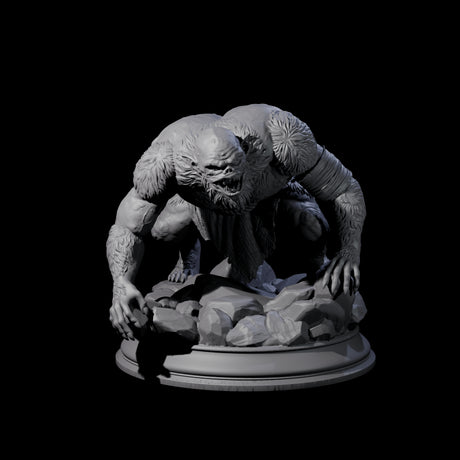 Three Disgusting Troglodytes Miniature for Dungeons and Dragons, Pathfinder or other TTRPGs
