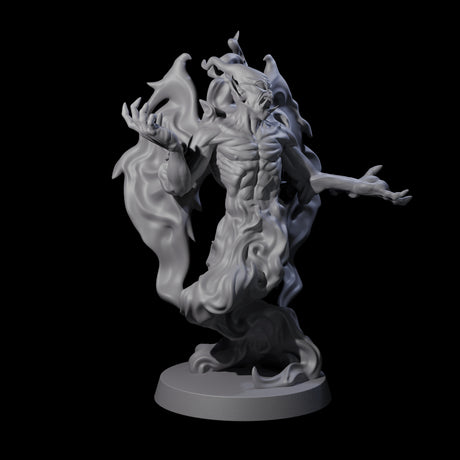 Three Drifting Shadowdemons Miniature for Dungeons and Dragons, Pathfinder or other TTRPGs