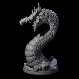 Three Emerging Purple Worms Miniature for Dungeons and Dragons, Pathfinder or other TTRPGs