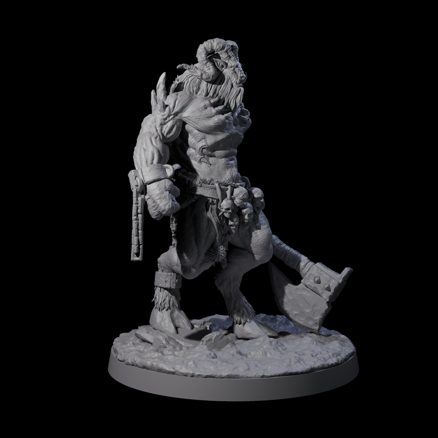 Three Evil Kalavakus Demons Miniature for Dungeons and Dragons, Pathfinder or other TTRPGs