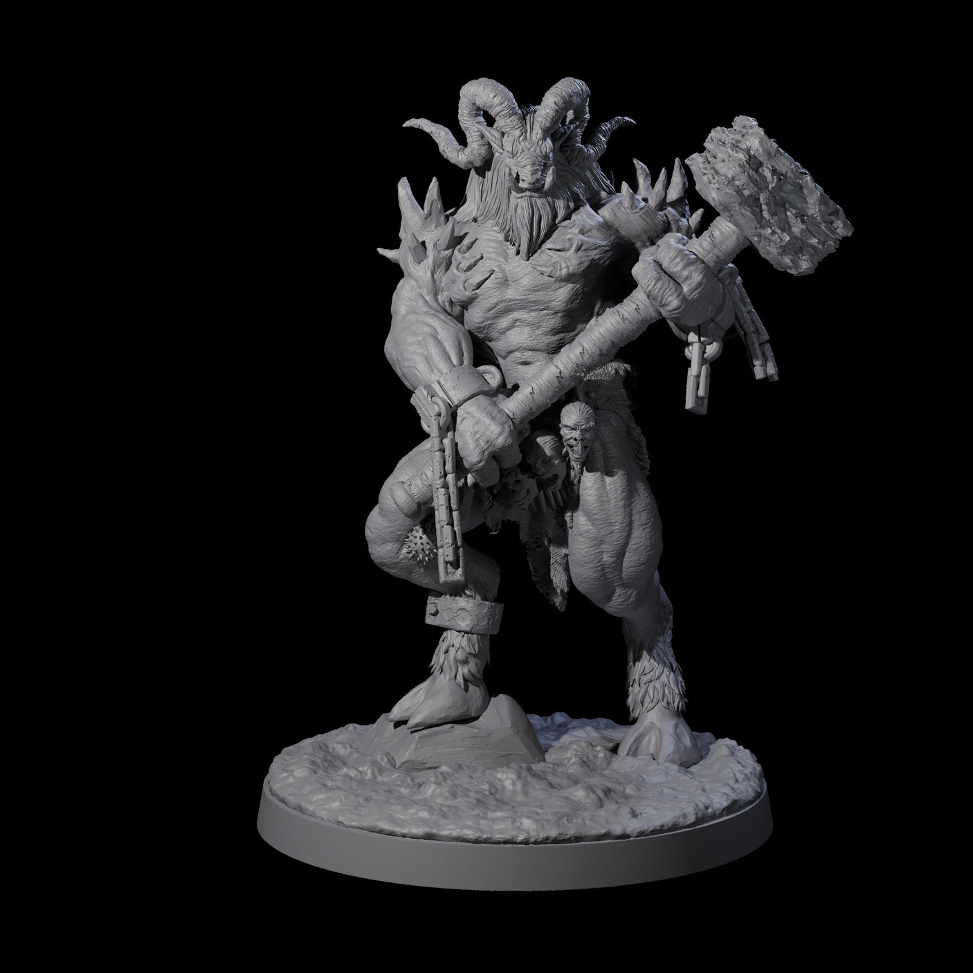 Three Evil Kalavakus Demons Miniature for Dungeons and Dragons, Pathfinder or other TTRPGs