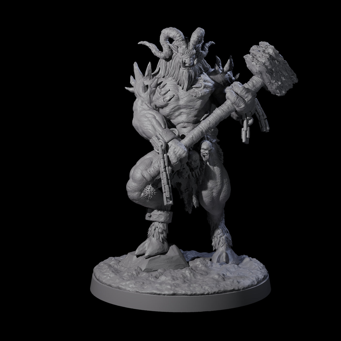 Three Evil Kalavakus Demons Miniature for Dungeons and Dragons, Pathfinder or other TTRPGs