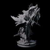 Three Feral Raven Druids Miniature for Dungeons and Dragons, Pathfinder or other TTRPGs