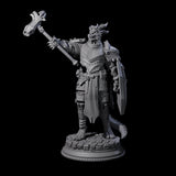 Three Fighting Dragonborn Dragonguard Miniature for Dungeons and Dragons, Pathfinder or other TTRPGs