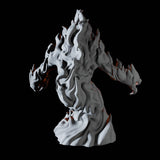 Three Fire Elementals Miniature for Dungeons and Dragons, Pathfinder or other TTRPGs