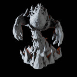 Three Fire Elementals Miniature for Dungeons and Dragons, Pathfinder or other TTRPGs