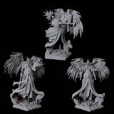 Three Floating Executioner Devils Miniature for Dungeons and Dragons, Pathfinder or other TTRPGs