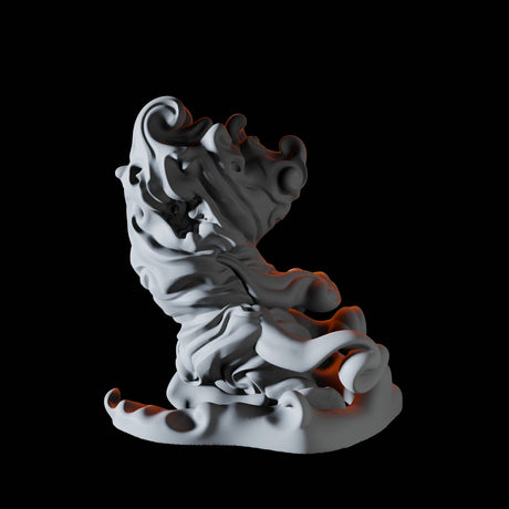 Three Forming Air Elementals Miniature for Dungeons and Dragons, Pathfinder or other TTRPGs