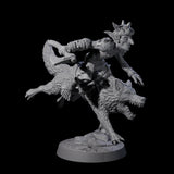 Three Galloping Goblin Riders Miniature for Dungeons and Dragons, Pathfinder or other TTRPGs