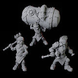 Three Gnome Artificers Miniature for Dungeons and Dragons, Pathfinder or other TTRPGs
