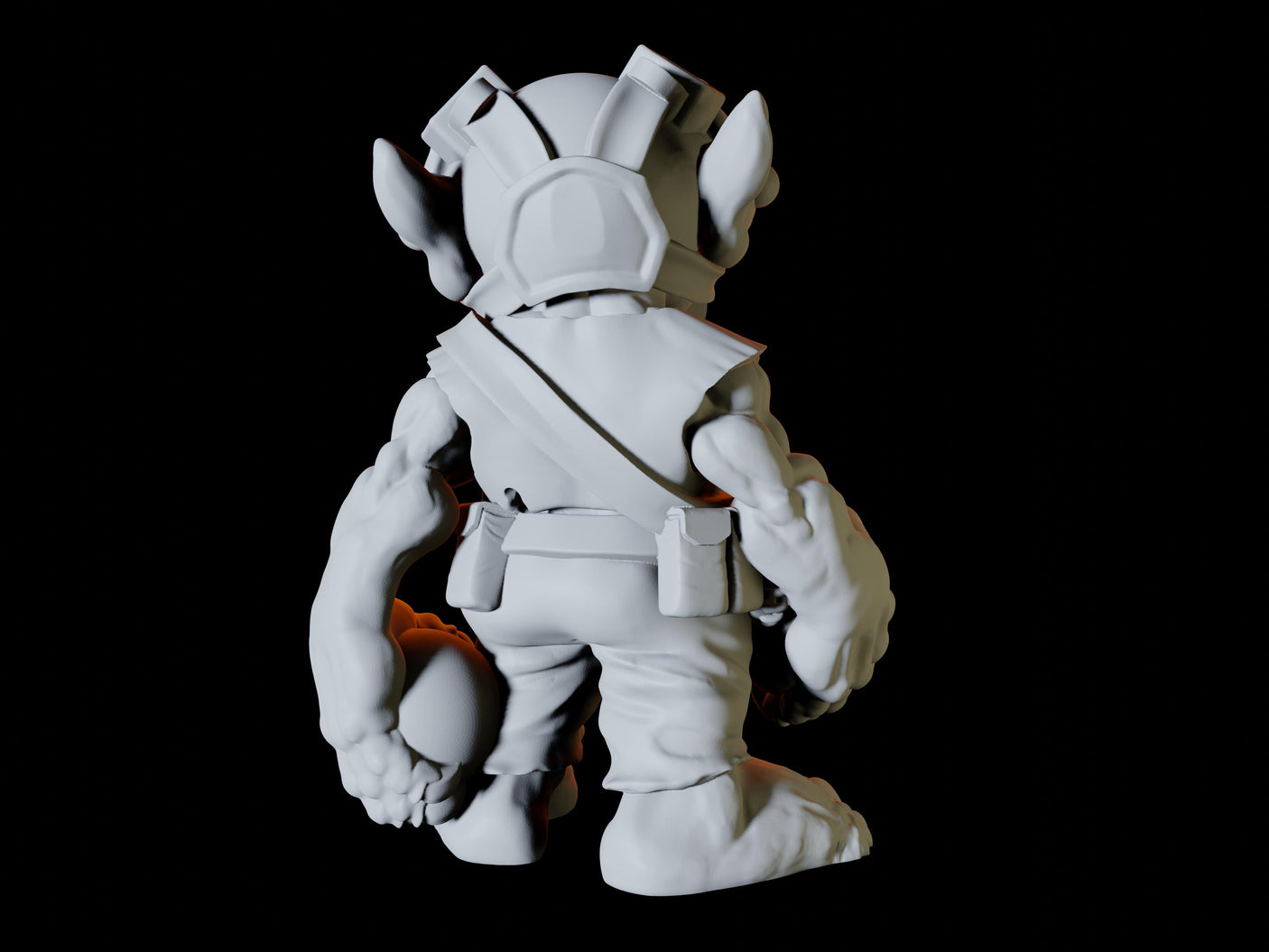 Three Goblin Engineers Miniature for Dungeons and Dragons, Pathfinder or other TTRPGs
