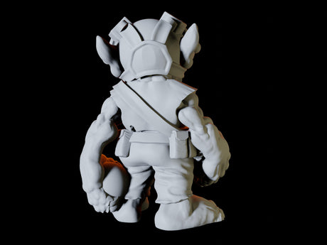 Three Goblin Engineers Miniature for Dungeons and Dragons, Pathfinder or other TTRPGs
