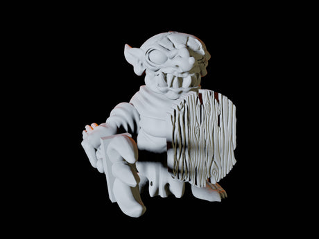 Three Goblin Shepherds Miniature for Dungeons and Dragons, Pathfinder or other TTRPGs